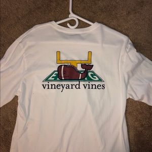 Vineyard Vines Football Long Sleeve Shirt